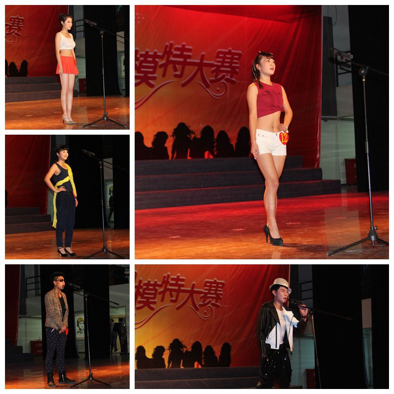 选手在第一个环节的展示