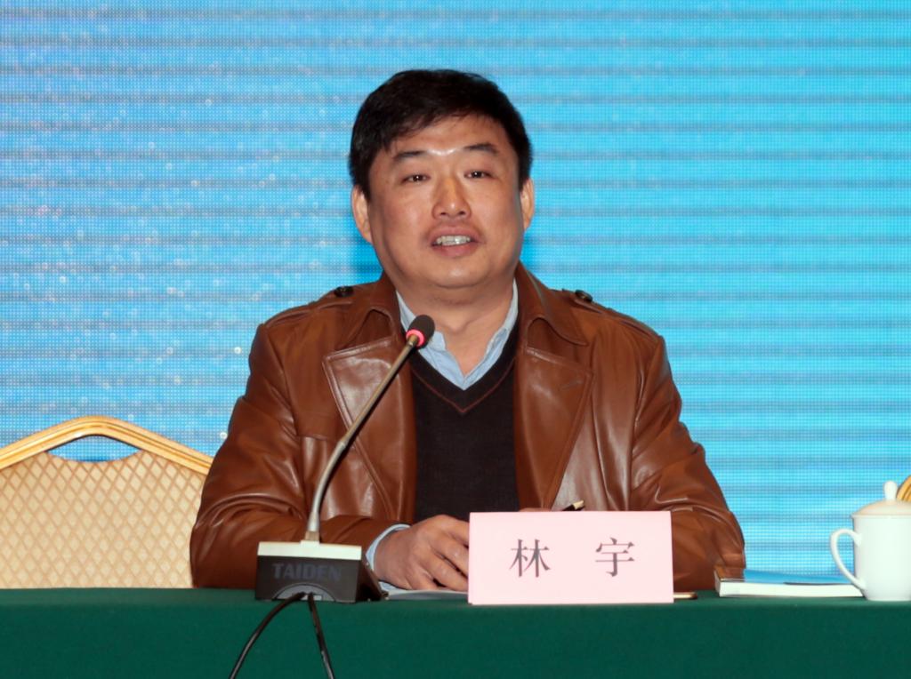 教育部职成司高职发展处处长林宇发表主旨报告