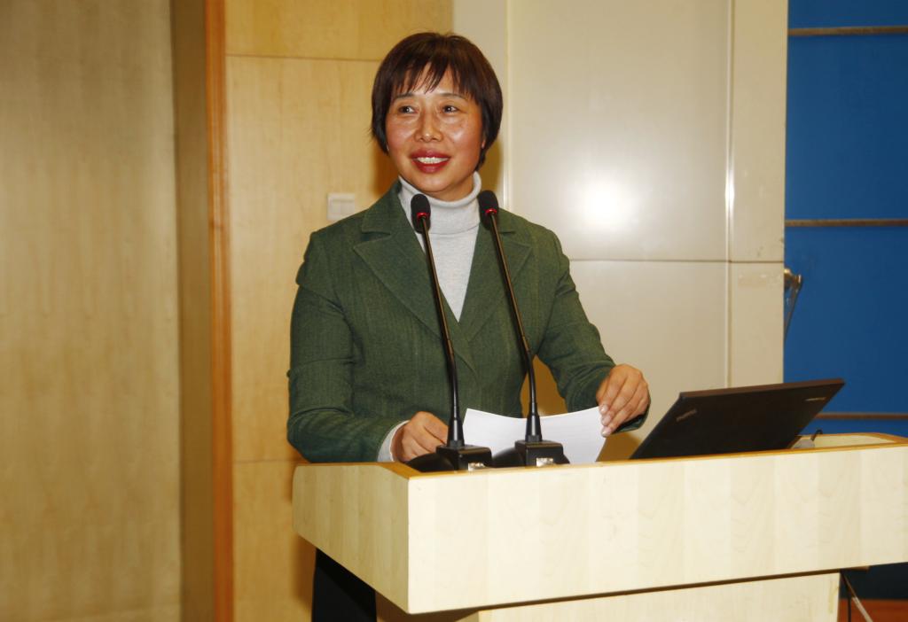 院长张晓云同志讲话