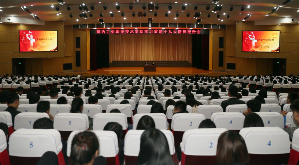 我院召开学习贯彻十九大精神报告会