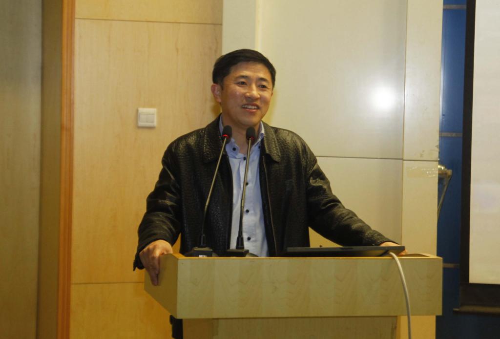 台达集团中达电子(江苏)有限华体会MS厂区厂长顾彩利作专题报告