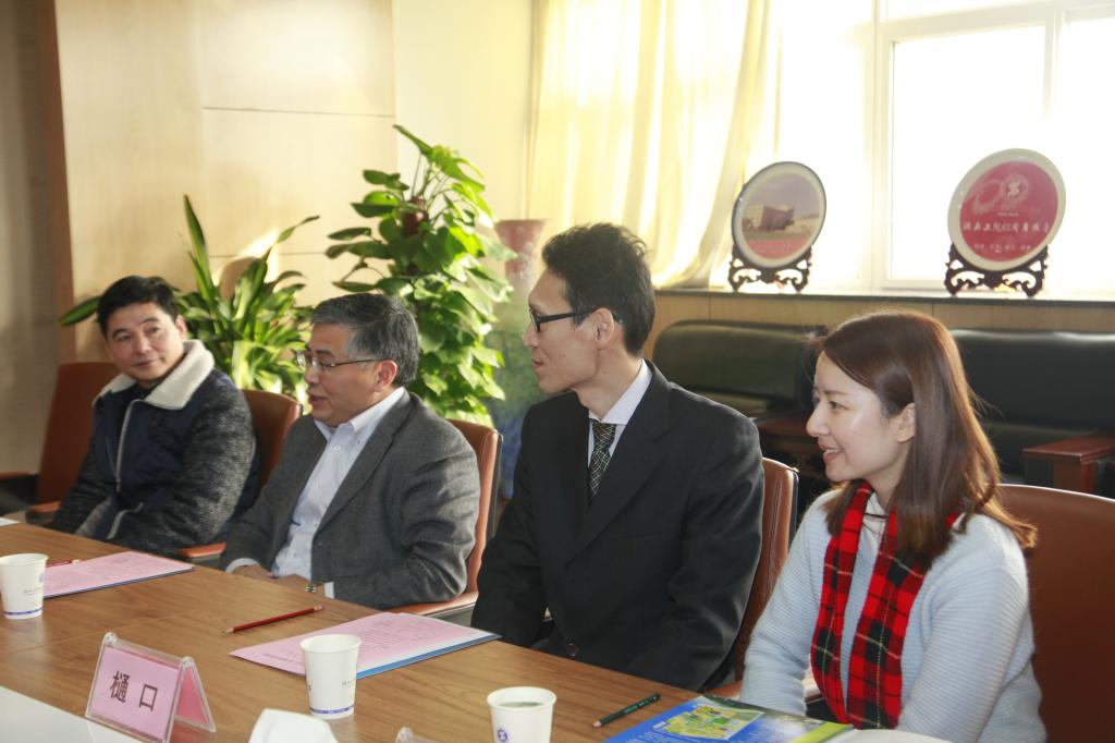 欧姆龙(中国)有限华体会一行四人访问我院