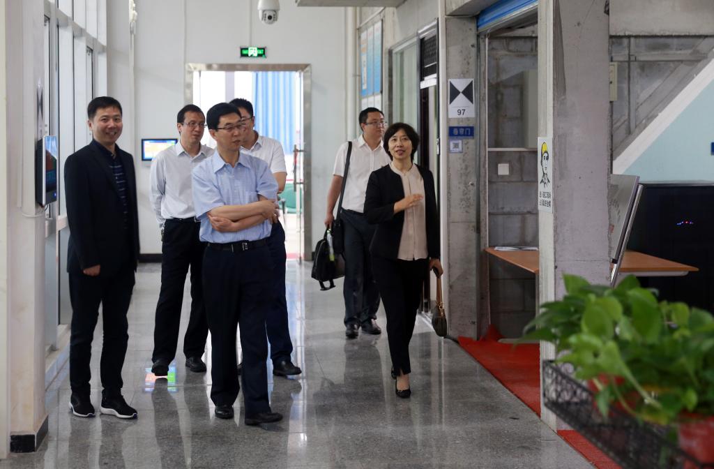葛维威副司长考察建筑工程技术综合实训基地