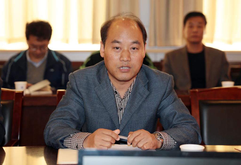 副院长梅创社发言