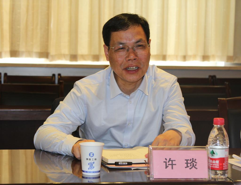 许琰书记介绍黄河水利职业技术学院情况