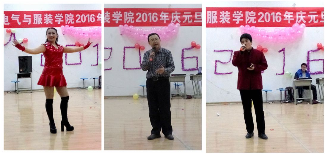 参加活动的老师献唱