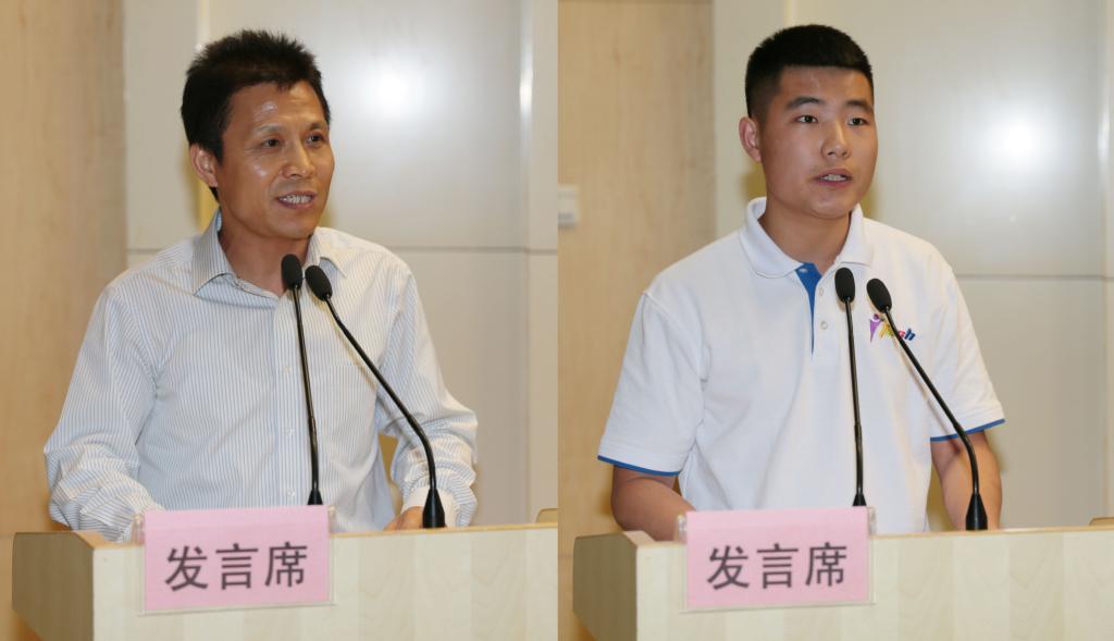订单班师生代表发言