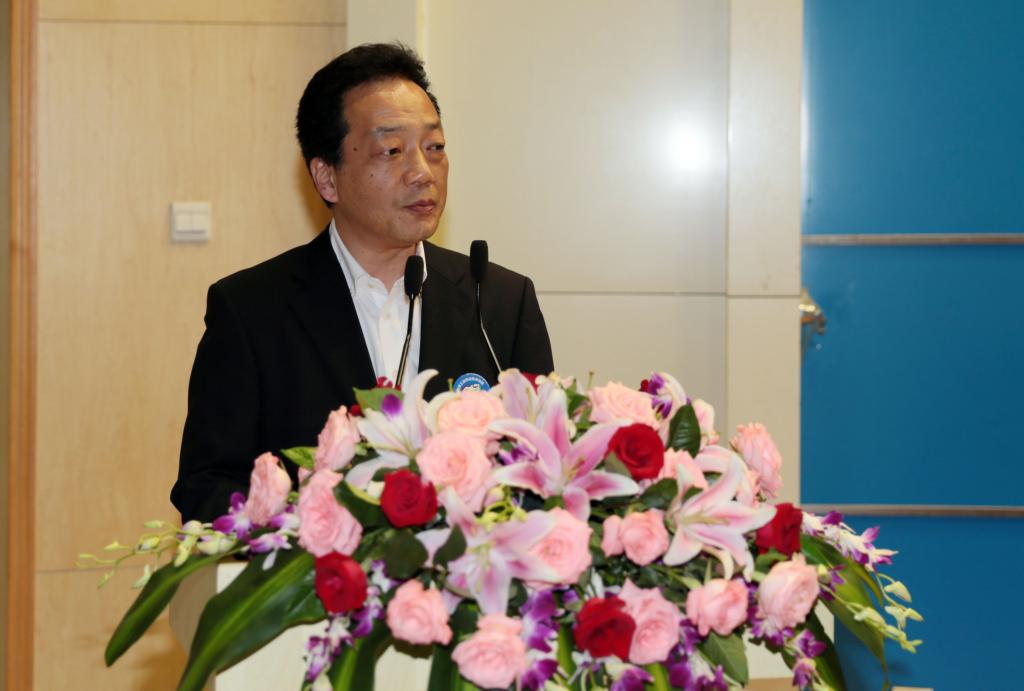 欧姆龙(广州)汽车电子有限华体会工场长森本郁比古讲话